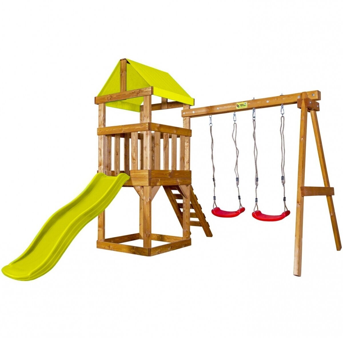 Детская игровая площадка Babygarden BG-PKG-BG18-Y Play 2 - желтый (спортивно-игровая площадка для дачи и улицы)