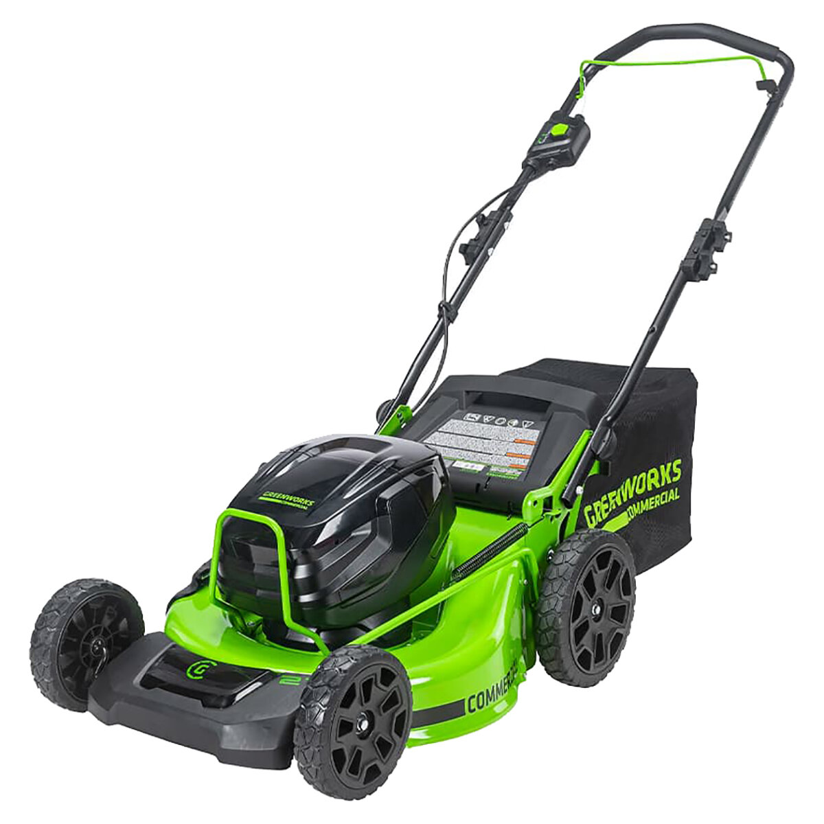 Аккумуляторная газонокосилка самоходная Greenworks GC82HPLM51 бесщеточная 82V без АКБ и ЗУ