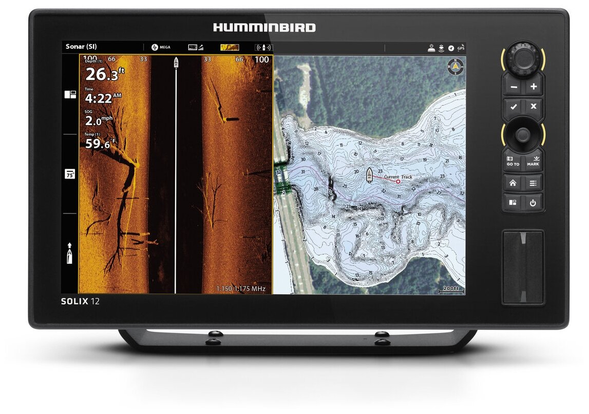 Эхолот HUMMINBIRD Solix 12 CHIRP Mega SI+ G3
