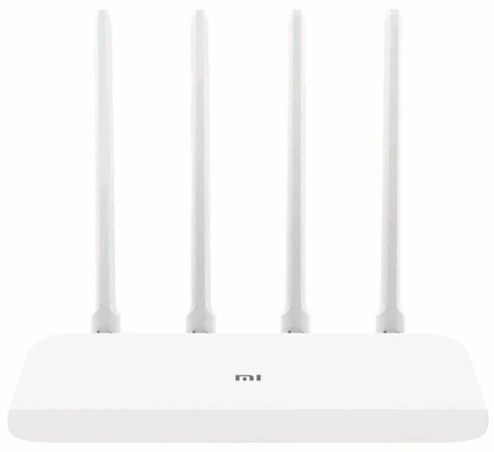 Wi-Fi роутер беспроводной Xiaomi Mi WiFi Router 4 (4A), 10/100 Мбит, белый