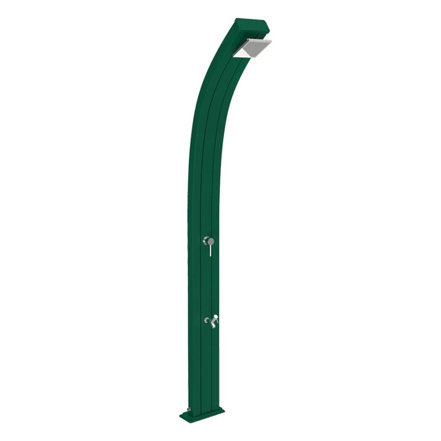 Душ солнечный Aquaviva Spring, Green, 25 л, с мойкой для ног, цена - за 1 шт