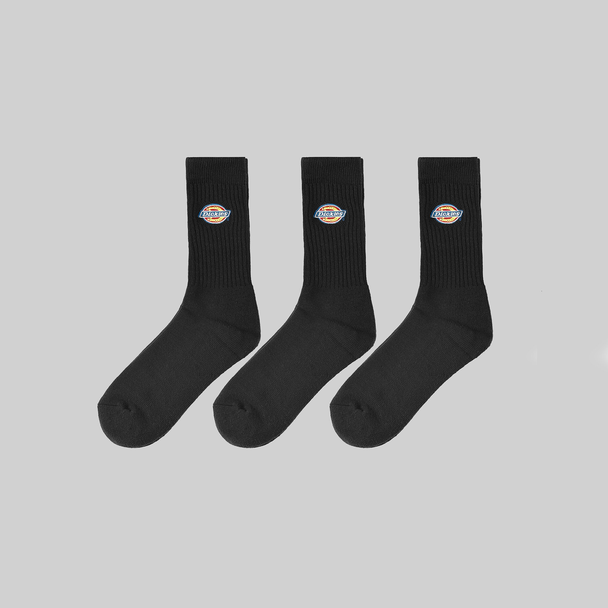 Носки Dickies Valley Grove 3PR (35 EU - 38 EU / серый)