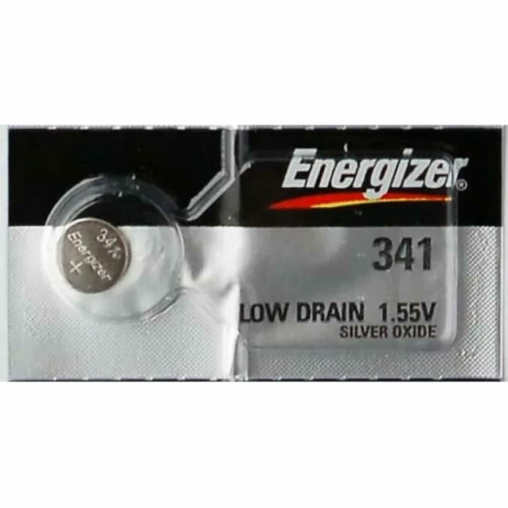 Energizer Бат. 341 Silver Oxide ZM 1 шт/бл 7638900998528