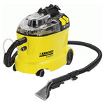 Циклонный пылесос Karcher VC 3 с контейнером без мешков для сухой уборки дома + моторный фильтр, насадка для паркета/ламината и 5 разных насадок с переходником и сумка для аксессуаров