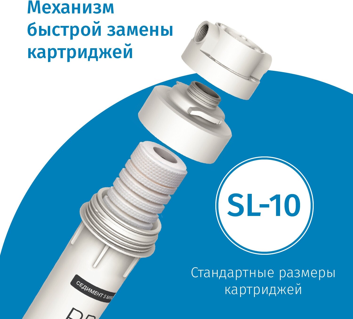 Обратный осмос с минерализацией Экодар 6 EKO