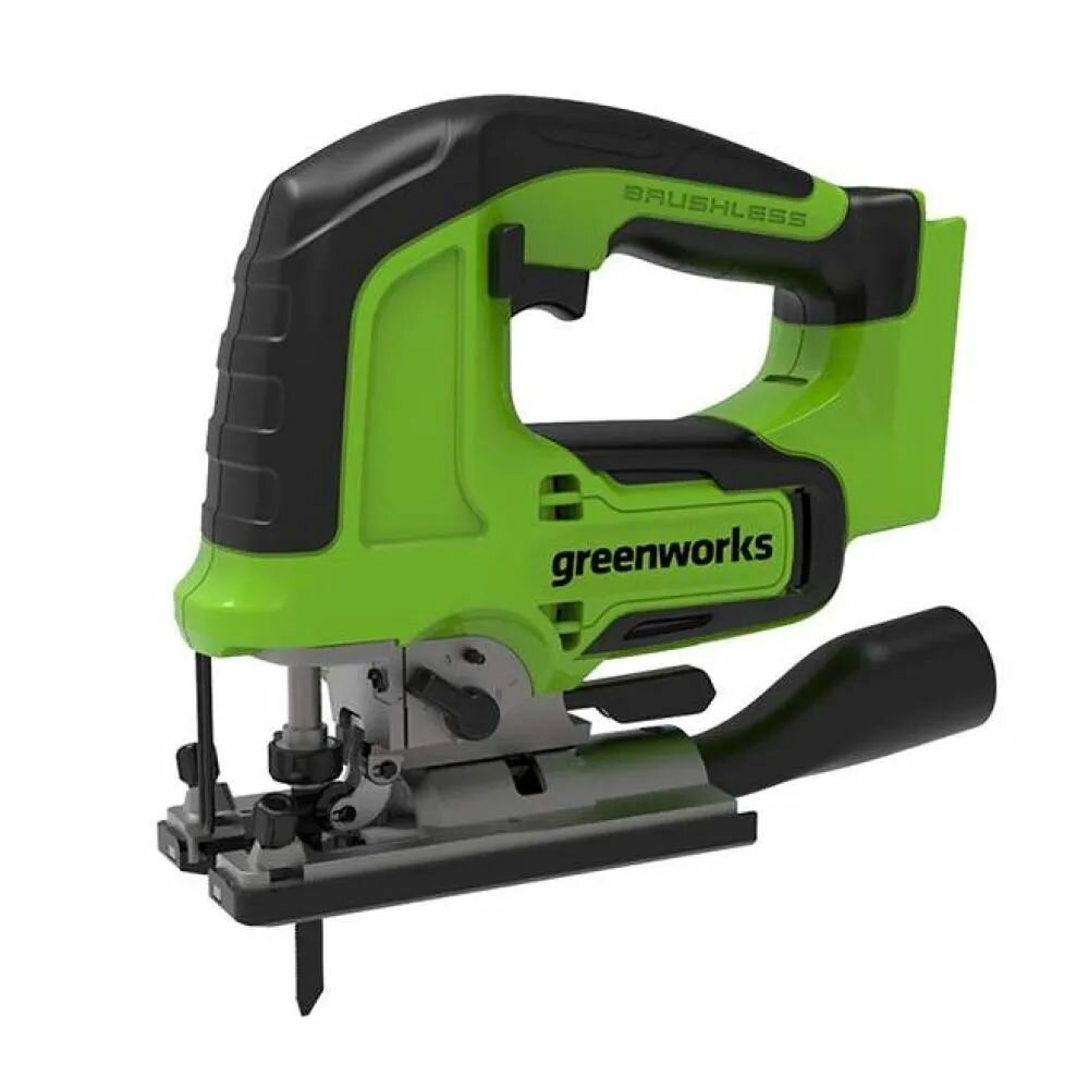 Лобзик аккумуляторный Greenworks Арт. 3601407, 24V, бесщеточный, без АКБ и ЗУ. 36014071407, 24V, бесщеточный, без АКБ и ЗУ