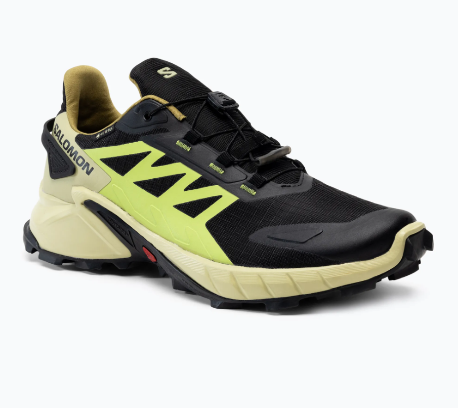 Кроссовки Salomon SUPERCROSS 4 GTX Nautical Blue/Black/Rainy Day, размер 8UK