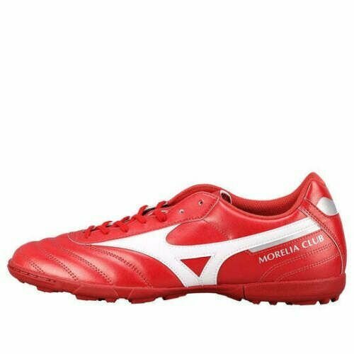 Футбольные сороконожки многошиповки MIZUNO MORELIA II CLUB AS P1GD221660 High Risk Red/White/High Risk Red