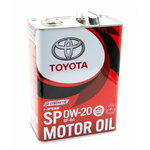 Моторное масло Toyota (Дубай) Oil SP 5W30 4л + перчатки масло для автомобиля - Изображение 3