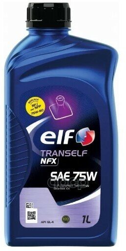Масло Elf Tranself Nfx 75W Gl-4+ (Синтетика) 1Л ELF арт. 223519