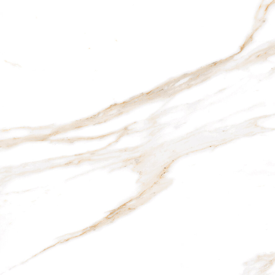 Ceradim Calacatta Regal Gold Керамогранит белый 60х60 Полированный