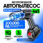 Беспроводной мини пылесос для дома и автомобиля, портативный - Изображение 1