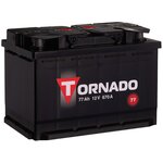 Автомобильный аккумулятор TORNADO 6CT-60 NR (арт.560108080) - Изображение 1