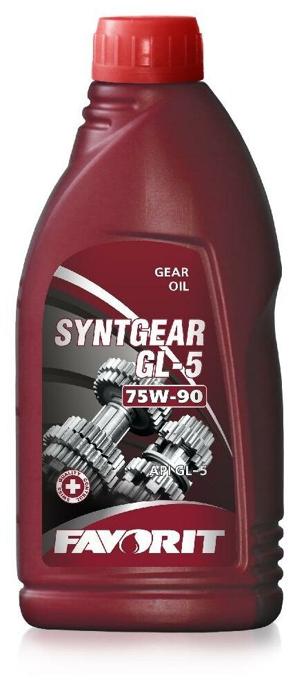 Масло трансмиссионное Favorit Syntgear GL-5 SAE 75W90 75W-90