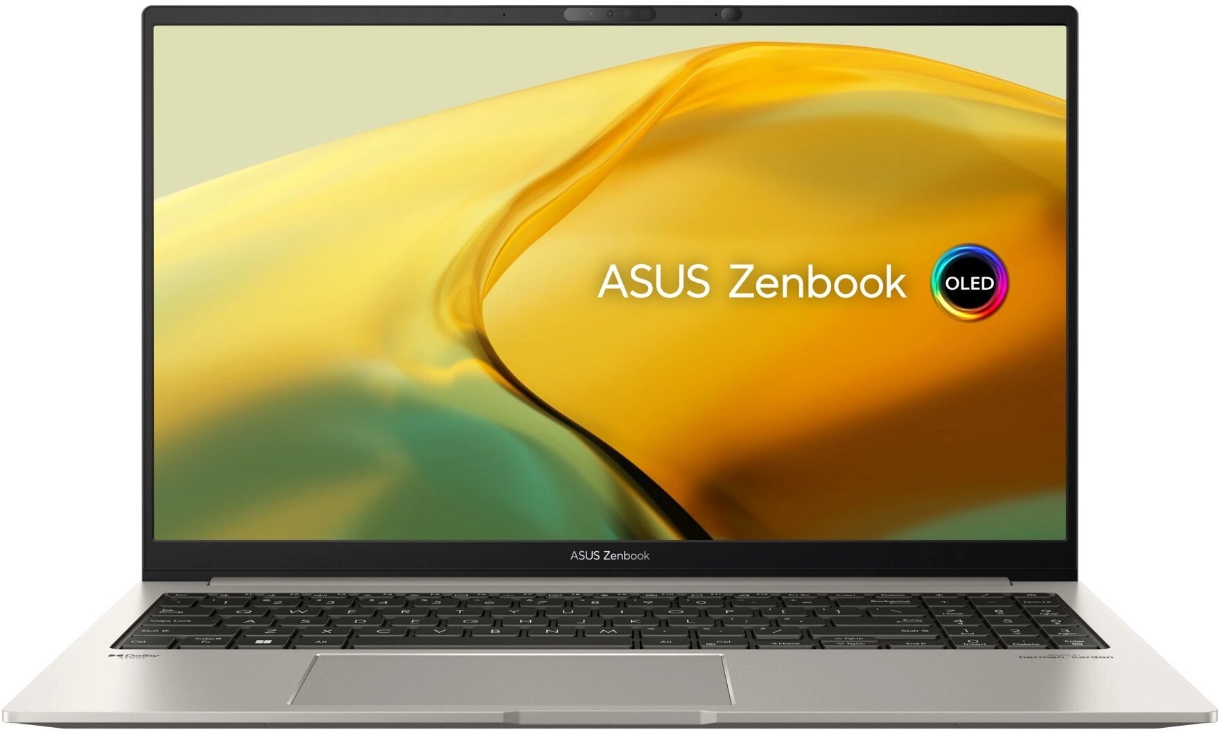 Ноутбук Asus Zenbook 15 OLED UM3504DA-MA251 Ryzen 7 7735U 16Gb SSD1Tb AMD Radeon 15.6" OLED 2.8K (2880x1620) noOS grey WiFi BT Cam (90NB1163-M009F0) 90NB1163-M009F0