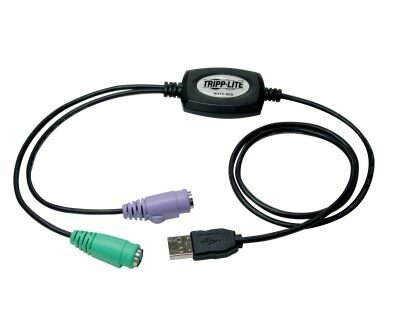 Lite KVM Консоль Tripplite USB to PS/2 Adapter B015-000