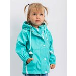 Куртка с капюшоном демисезонная стеганая синяя детская Button Blue, р.122, мод.224BBBB4104 - Изображение 6