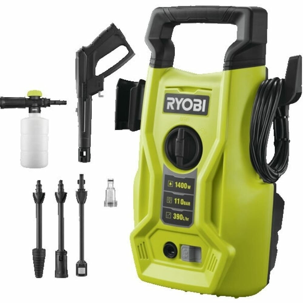 Мойка высокого давления Ryobi RY110PWA
