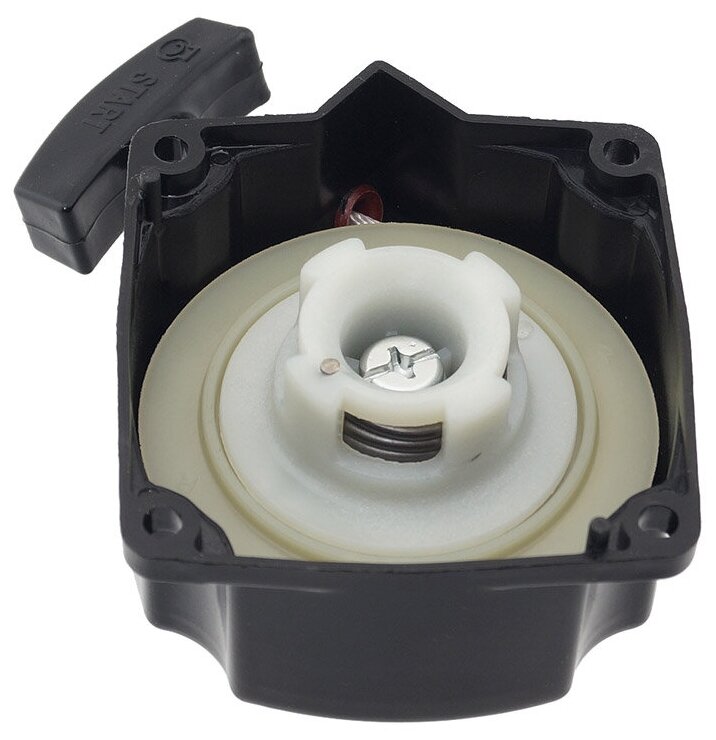 ASP Стартер для бензокосы, триммера, мотобура в сборе 33cc/43cc/52cc, легкий пуск с 4-мя зацепами