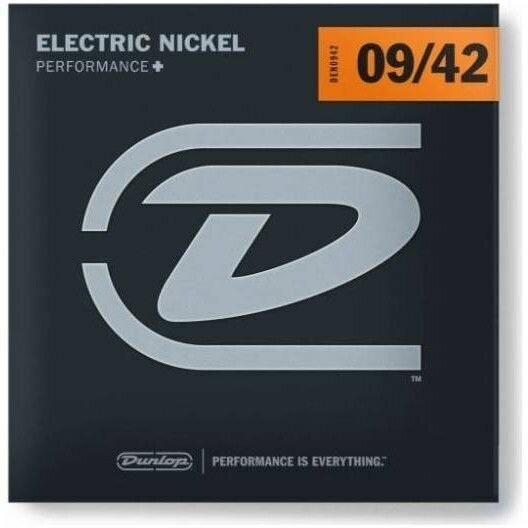 DUNLOP EG-NKL 9-42 набор струн для электрогитары, никель