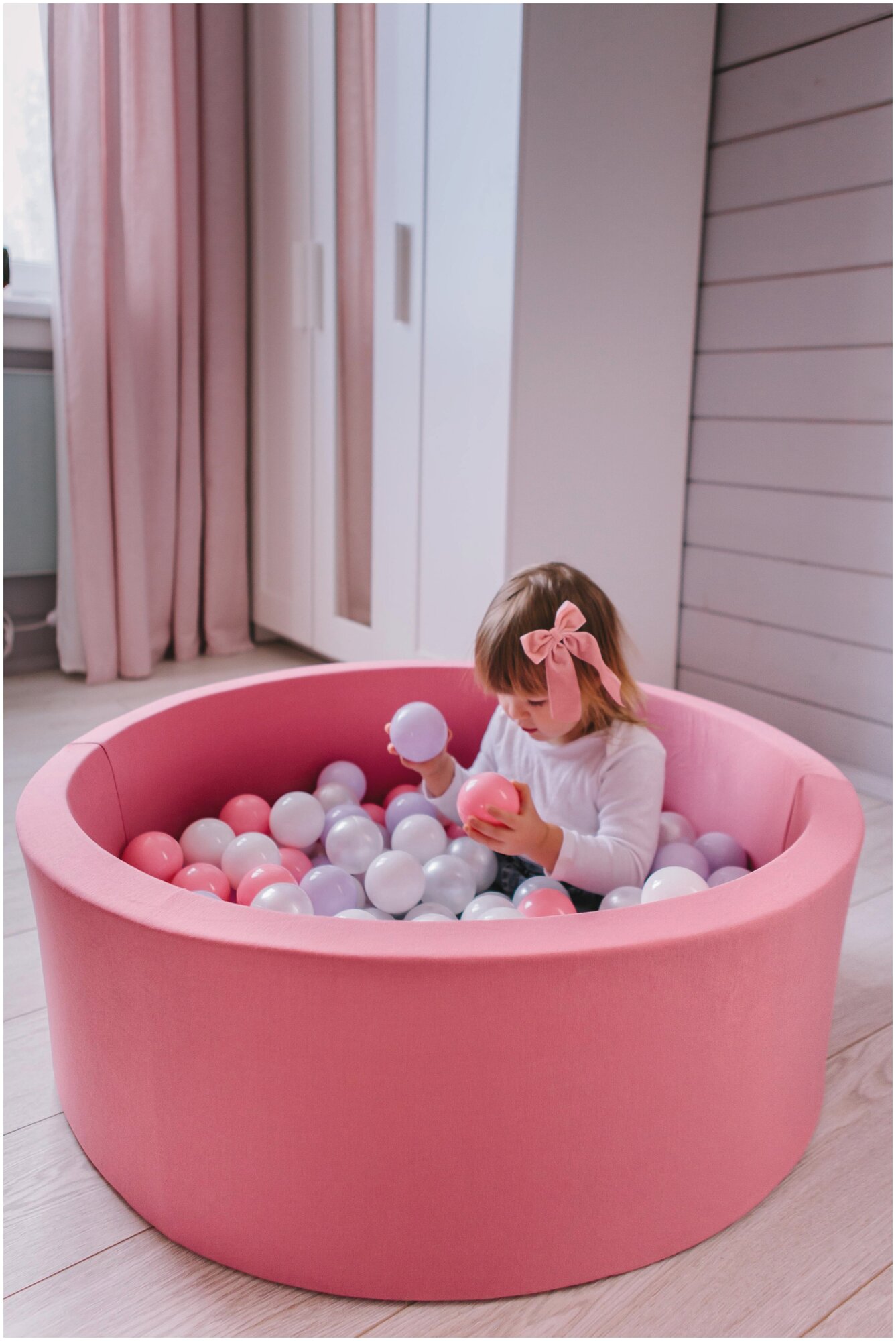 kids Детский сухой бассейн Boobo. kids 85х30 см с комплектом из 150 шаров