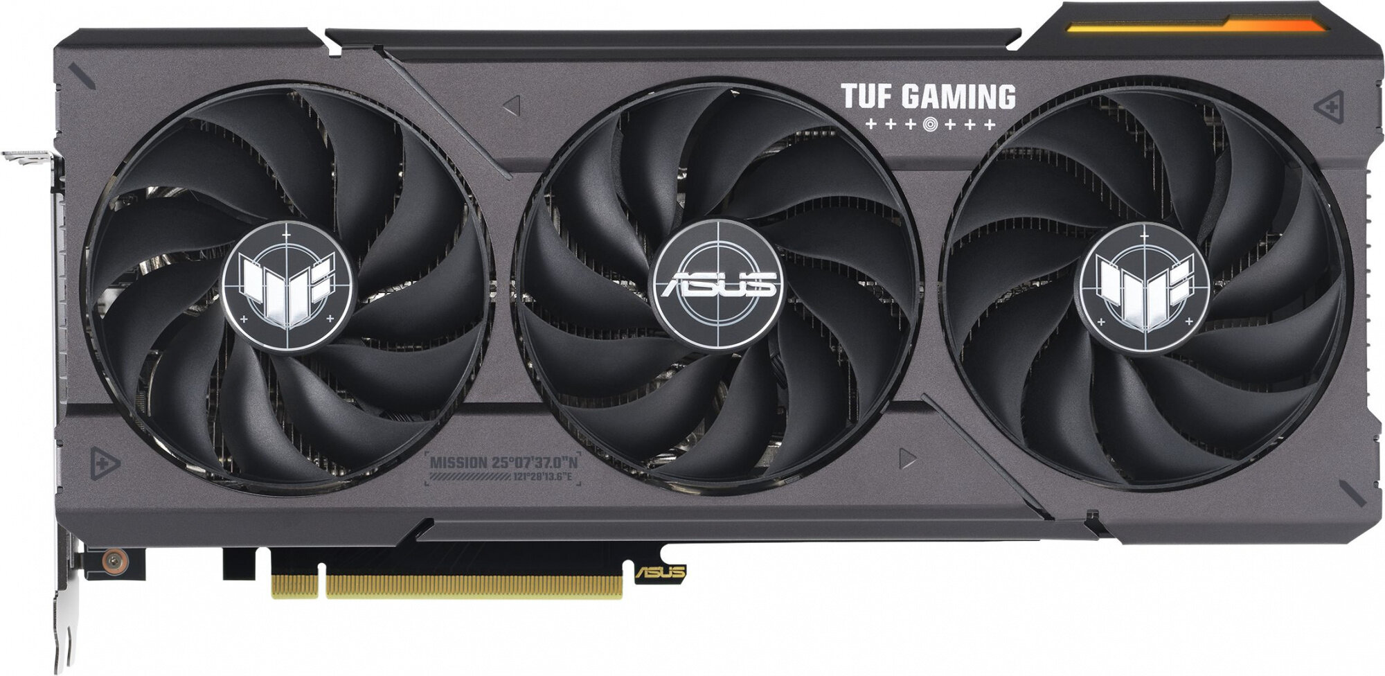Видеокарта Asus PCI-E 4.0 TUF-RTX4060TI-O8G-GAMING NVIDIA GeForce RTX 4060TI 8Gb 128bit GDDR6 2520/18000 HDMIx1 DPx3 HDCP Ret TUF-RTX4060TI-O8G-GAMING