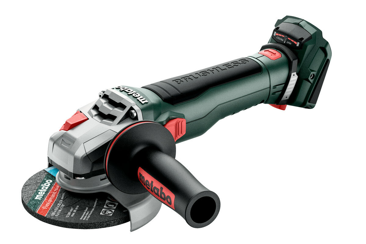 Аккумуляторная угловая шлифмашина Metabo WB 18 LT BL 11-125 QUICK (613054850) без АКБ