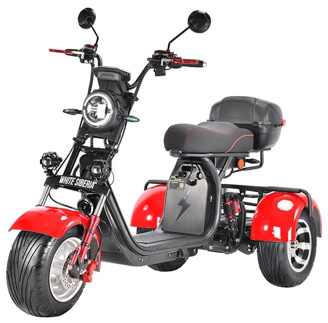 Трицикл White Siberia WS-PRO TRIKE+ 3000W