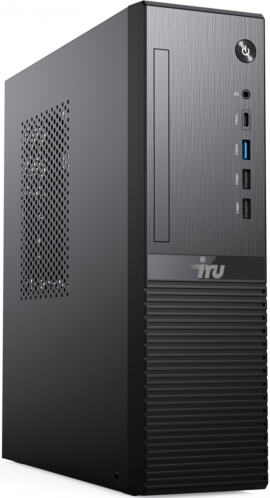 ПК IRU 310SC SFF i3 12100 (3.3) 8Gb SSD256Gb UHDG 730 Windows 11 Professional GbitEth 400W черный (1969054)