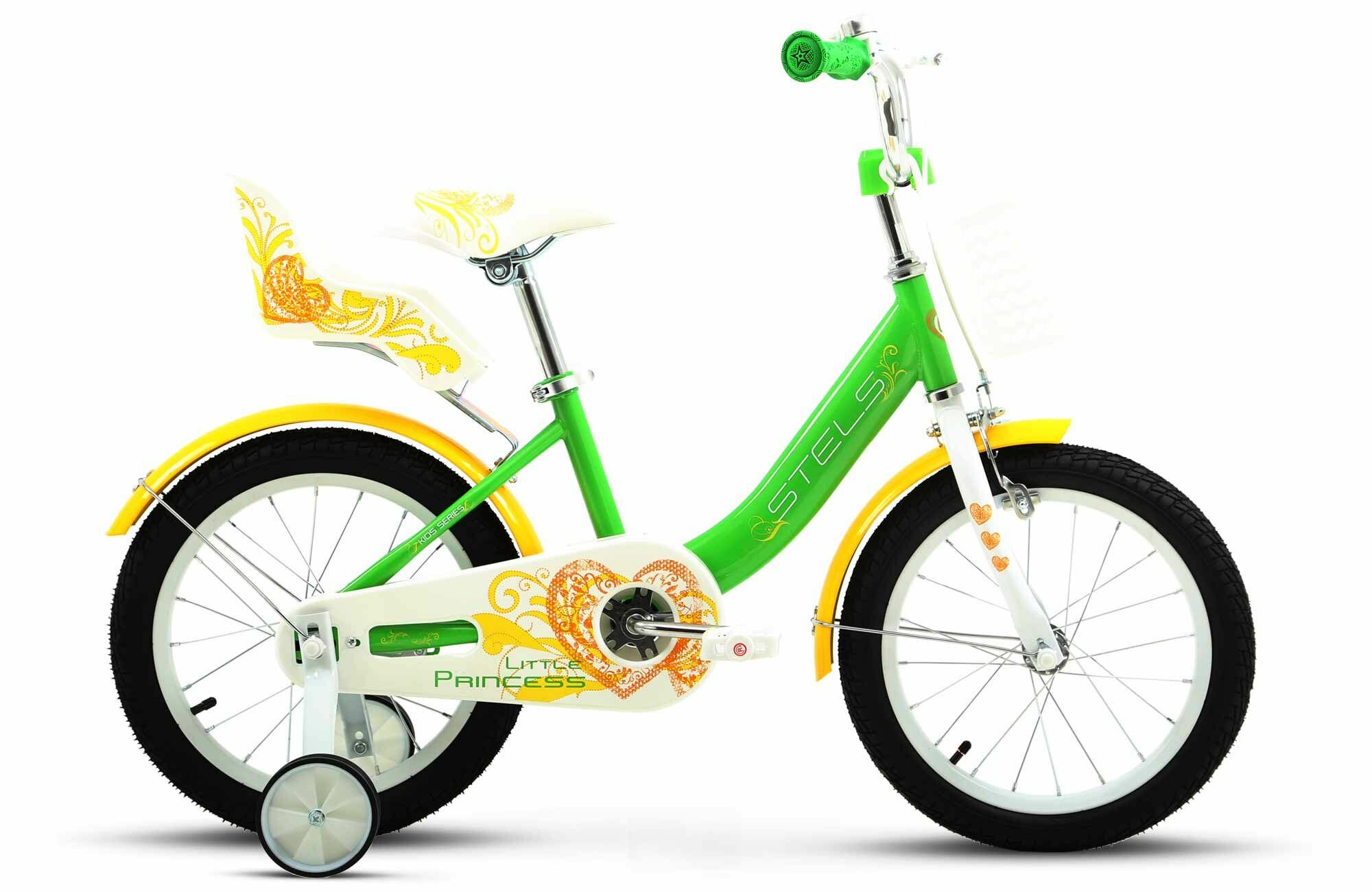Детский велосипед STELS Little Princess KC 16" Z010 9.8" Розовый, 2024