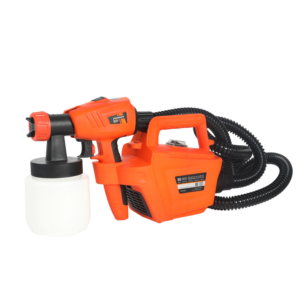 Краскопульт сетевой PATRIOT SG 900 2022, 900 Вт