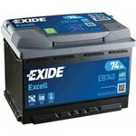 Eb501 Excell_аккумуляторная Батарея! 19.5/17.9 Рус 50Ah 450A 207/175/190 EXIDE арт. EB501 - Изображение 2