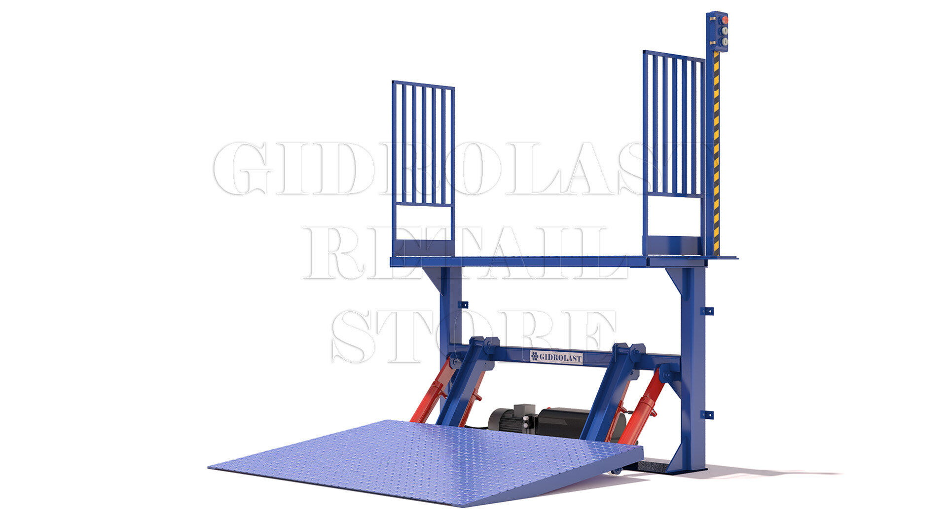 Стационарный гидроборт Gidrolast STL1000.04