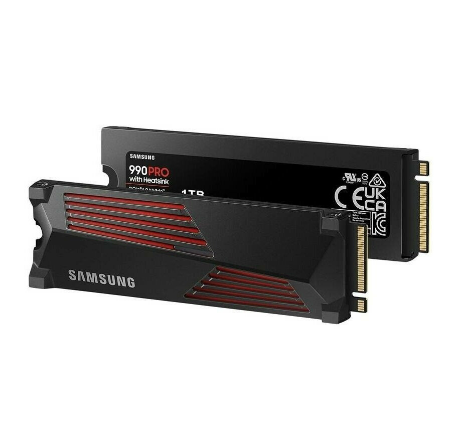 Жесткий диск SSD M.2 4Tb Samsung 990 PRO Heatsink (MZ-V9P4T0CW)