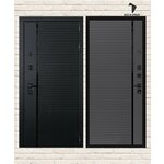 LABIRINT Входная дверь LOFT с Зеркалом 18 - Белое дерево - Изображение 2