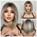 Parik-ru Длинный женский парик натурального вида коричневый - Изображение 1