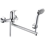 Смеситель для раковины WasserKRAFT Fulda 5203 из латуни с покрытием черный Soft-touch - Изображение 1