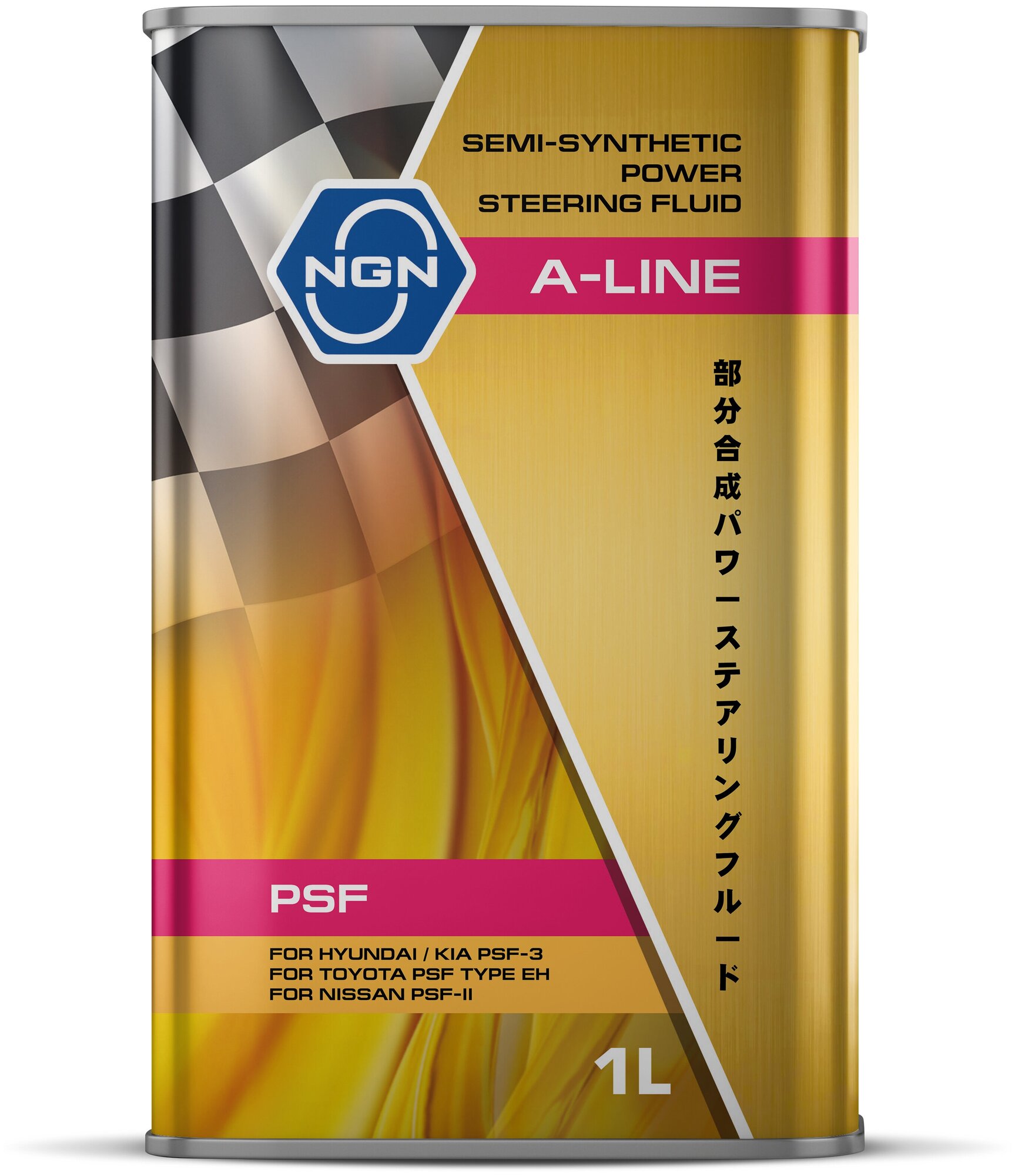 Жидкость Гидроусилителя Ngn A-Line Psf Полусинтетическая 1 Л V182575211 Psf NGN арт. V182575211