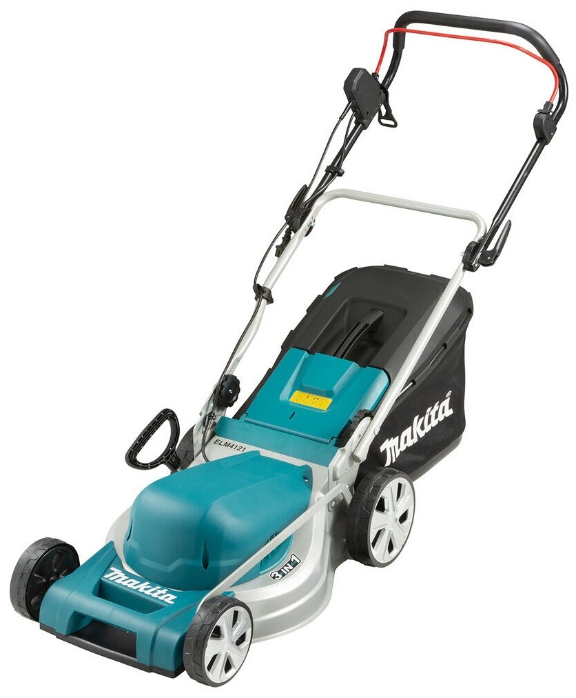 Электрическая газонокосилка Makita ELM4121, 1600 Вт, 41 см