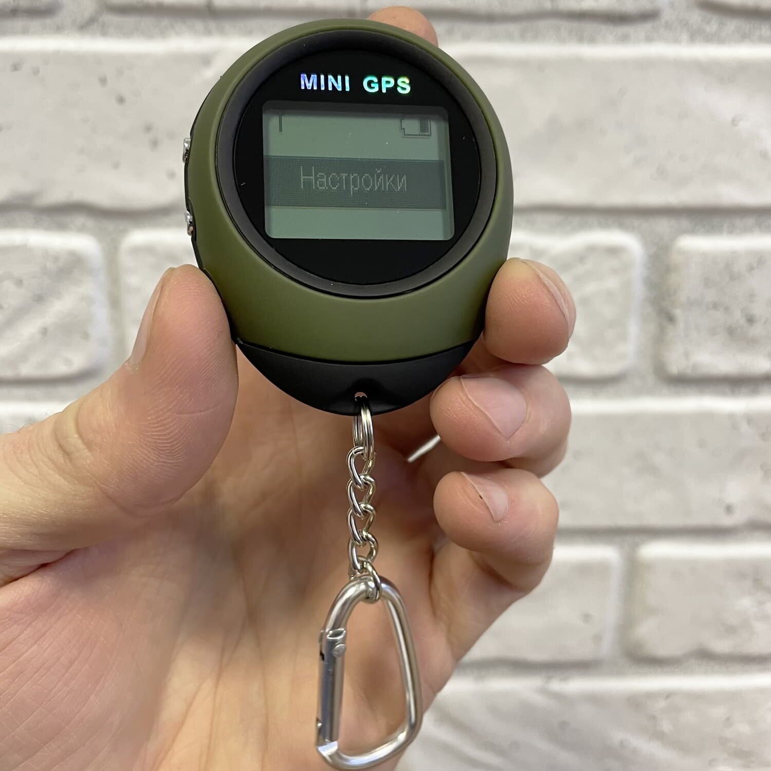 возвращатель Mini GPS PG03 (память на 16 точек, отображение текущих даты и времени, скорости, высоты, координат)