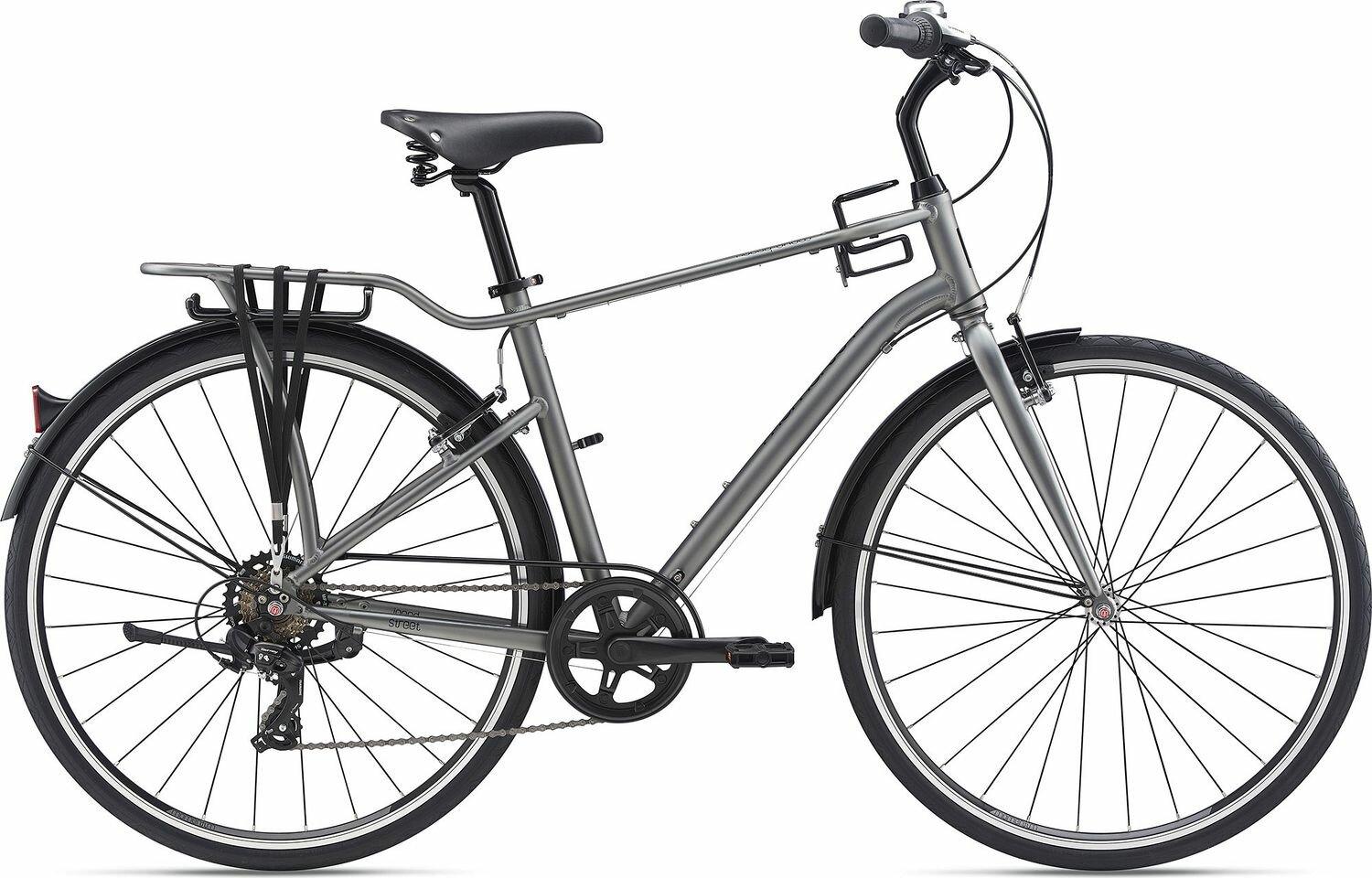 Giant Momentum iNeed Street 28" (2021) (Велосипед Giant 21 iNeed Street 28" ,S, Темно-Серый, 2105001224)