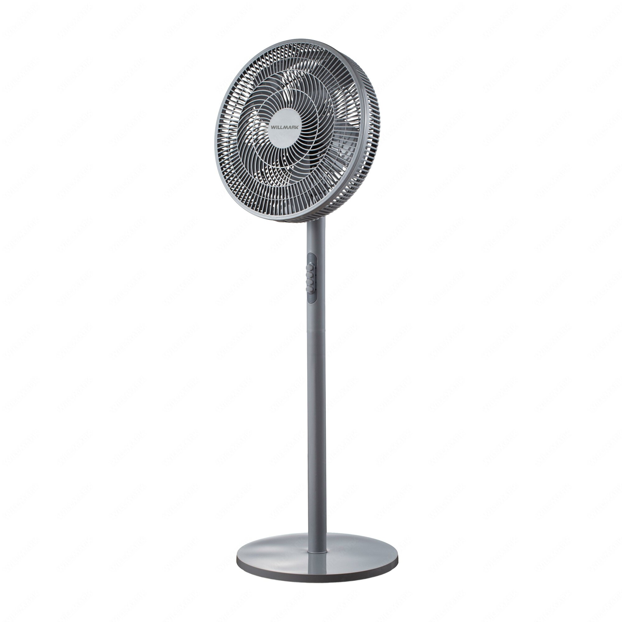 Вентилятор WILLMARK WSF-45G (напольный,1250мм/410мм/50Вт,3 ск,1шт./упак, серый)