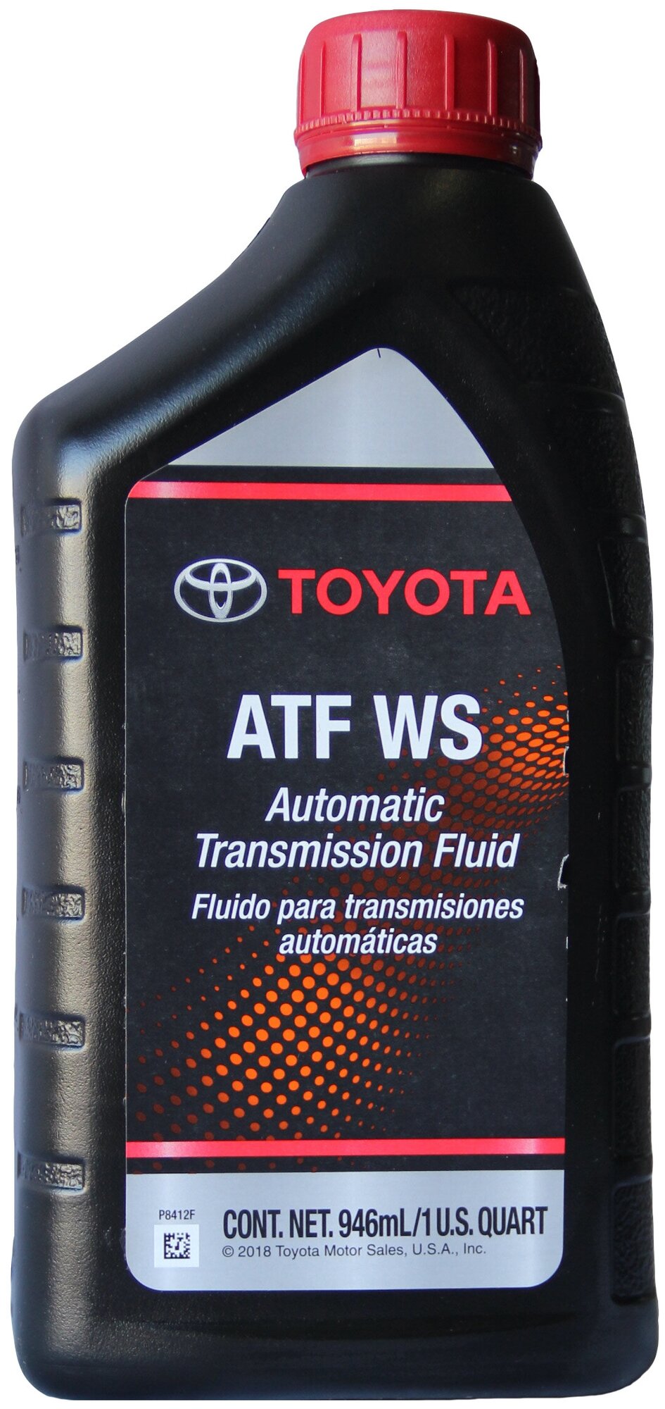 Масло трансмиссионное TOYOTA ATF WS 75W-90