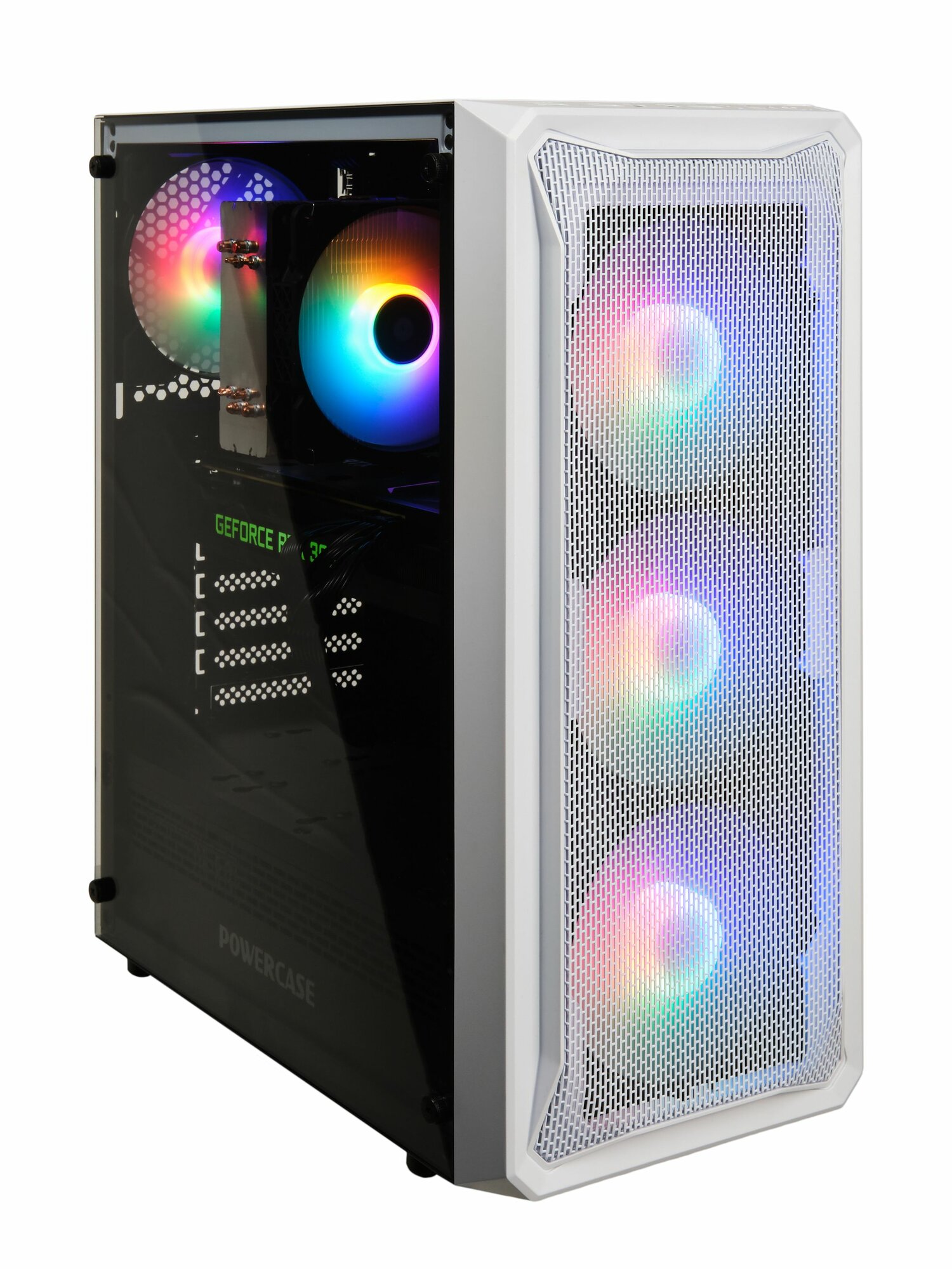 Системный блок игровой компьютер ПК (AMD Ryzen 5 5600, RTX 3050 8ГБ, ОЗУ 8ГБ, SSD 256GB, А320, 500W)
