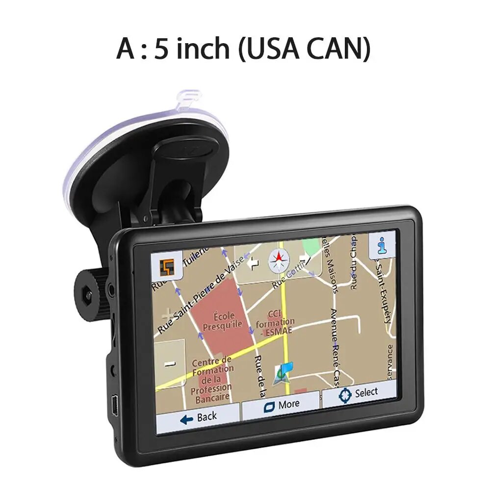 Новинка 5 "HD Автомобильная GPS-навигация USB Автомобильное зарядное устройство для Европы США Канады карта удобный FM-передатчик навигатор GPS устройство автомобильные аксессуары
