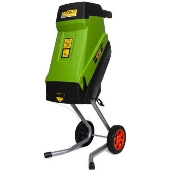 Измельчитель садовый Procraft PSL2400 2400 Вт, 45 мм, 4200 об/мин, 35 л, ножи