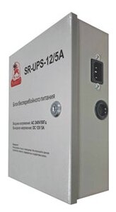 Sarmatt Блок бесперебойного питания SR-UPS-12/5А с 4-мя выходами 12В 5А и под АКБ 7 а/чс защитой от короткого замыкания