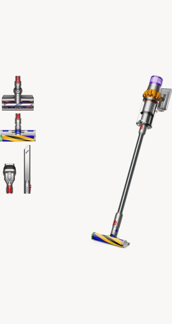 Беспроводной пылесос Dyson V15 Detect Absolute SV47 (446986-01), yellow/nickel