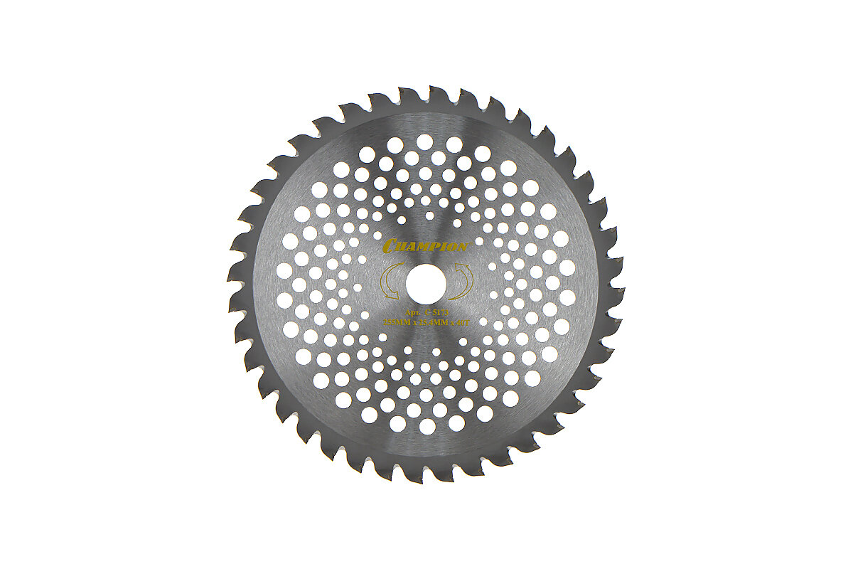 Нож с зубцами из твердого сплава Speed 40/255/25,4 для бензокосы MAXCUT MC 143 (20068561)