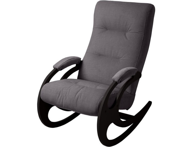 Glider Кресло-качалка «Риверо», венге, Verona Antrzite grey